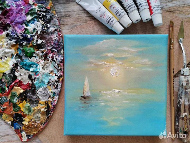 Миниатюрные картины в интерьер