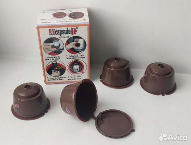 Капсулы для кофемаш. многоразовые (дольче густо)