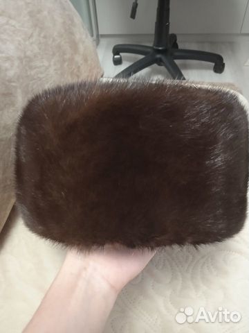 Норковая шапка мужская