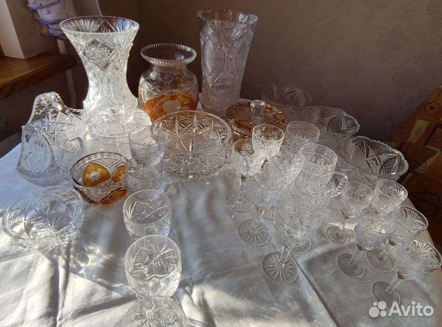 Хрусталь Чехословакия новое и б/у