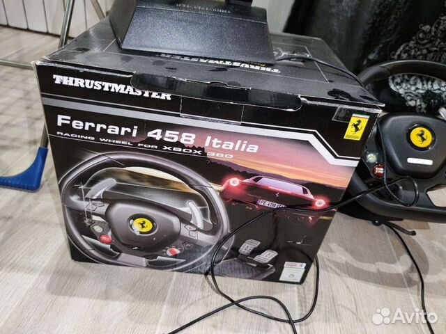 Игровой руль thrustmaster Ferrari 458 italia