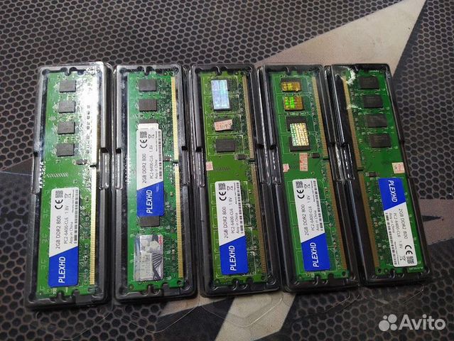 DDR2 2Gb 2шт (цена за все)