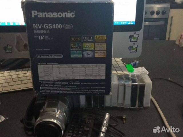 Видеокамера panasonic nv-gs400