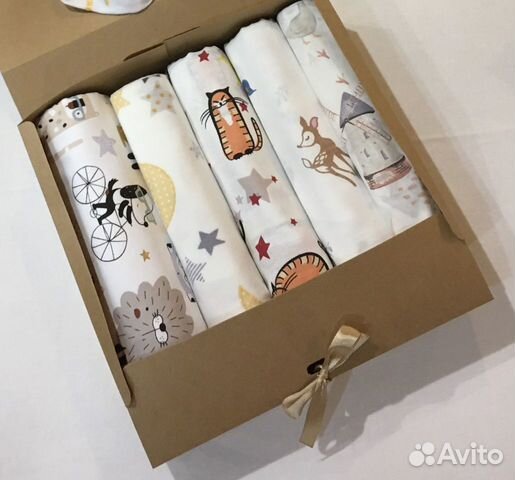 Подарочный набор детских пеленок