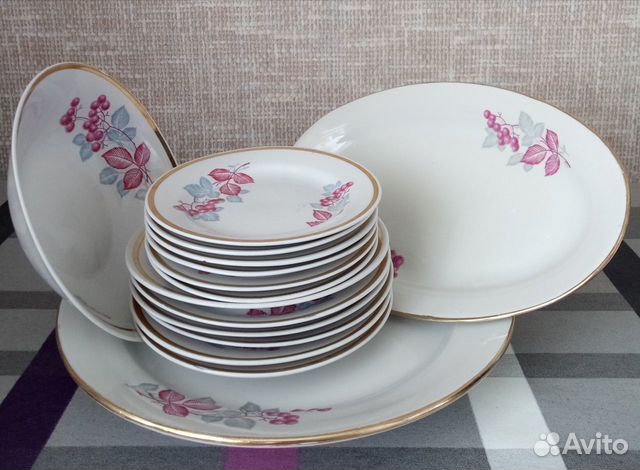 Столовый сервиз СССР