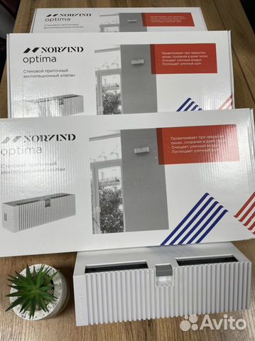 Приточные вентиляционные клапаны тnorvind- опти