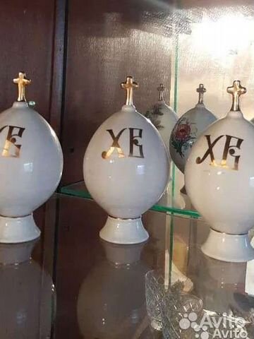 Тарелка Ярославль керамика Пасхальные яйца