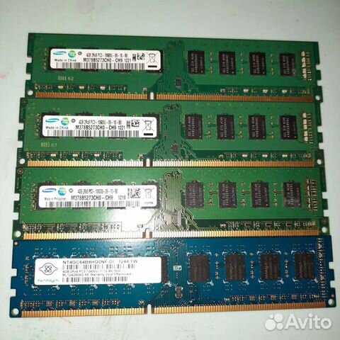 Оперативная память ddr3 4 gb