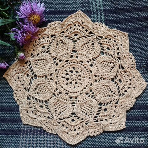 Салфетки вязаные крючком