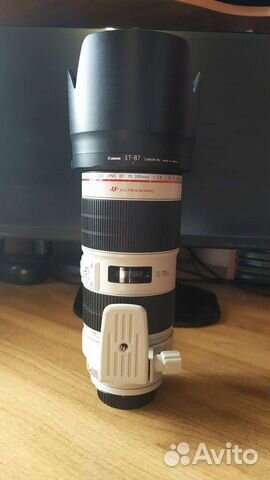 Объектив canon ef 70 200mm f 2 8l is ii usm