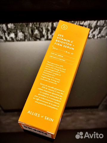 Allies of skin 20 vitamin c brighten firm serum