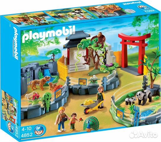 Конструктор Playmobil большой зоопарк