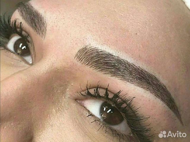 Микроблейдинг бровей