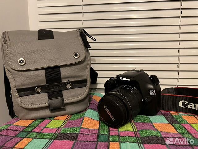 Зеркальный фотоаппарат canon eos 1100d