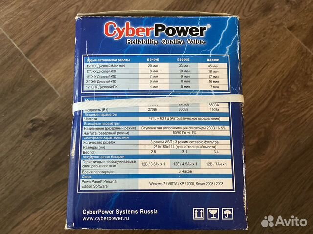 Ибп Cyber Power