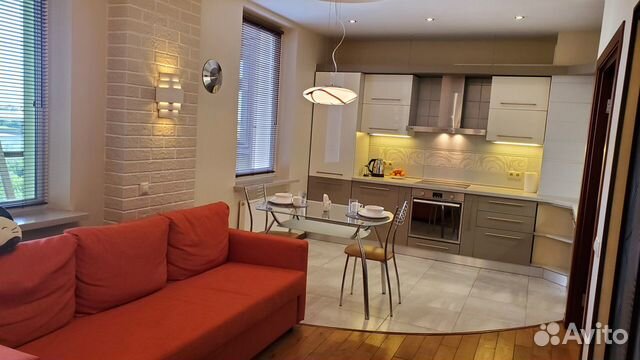

1-к. квартира, 44 м², 2 кровати