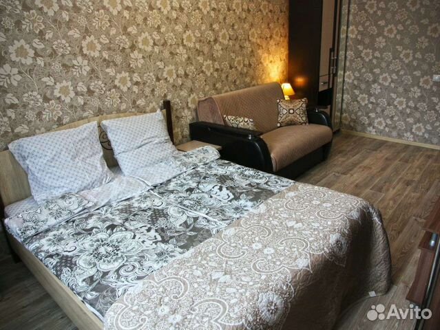 

1-к. квартира, 38 м², 2 кровати
