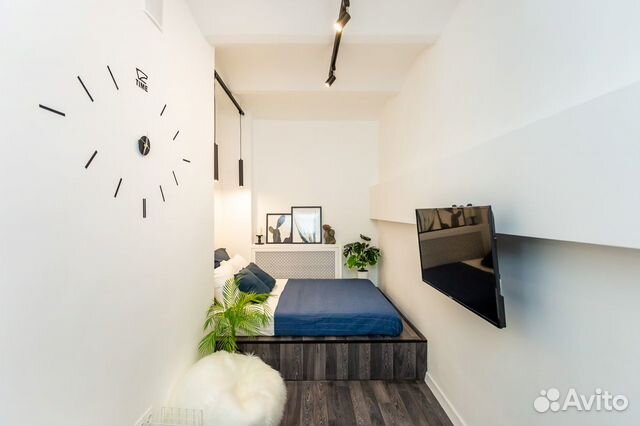

Квартира-студия, 21 м², 1 кровать