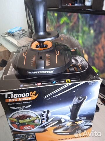 Джойстик thrustmaster t.16000m fcs hotas