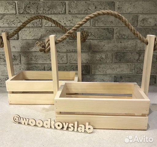 Ящики деревянные