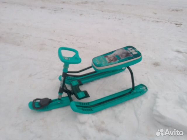 Детский снегокат бу