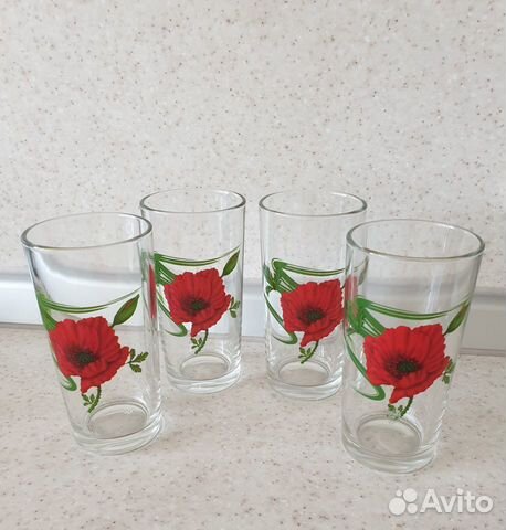 Фужеры, стаканы, кружки пивные