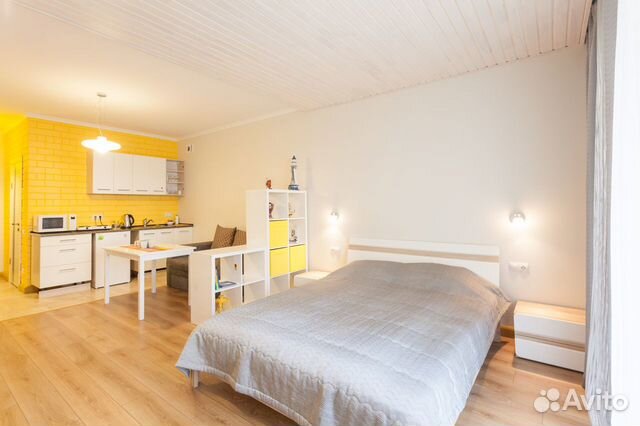 

Квартира-студия, 40 м², 2 кровати