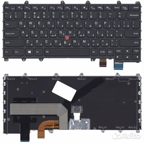 Клавиатура Lenovo IBM ThinkPad Yoga 260 черная