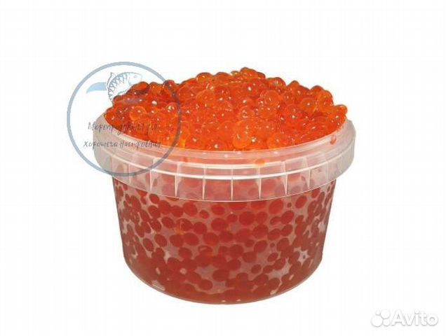Кета, икра красная. 500г