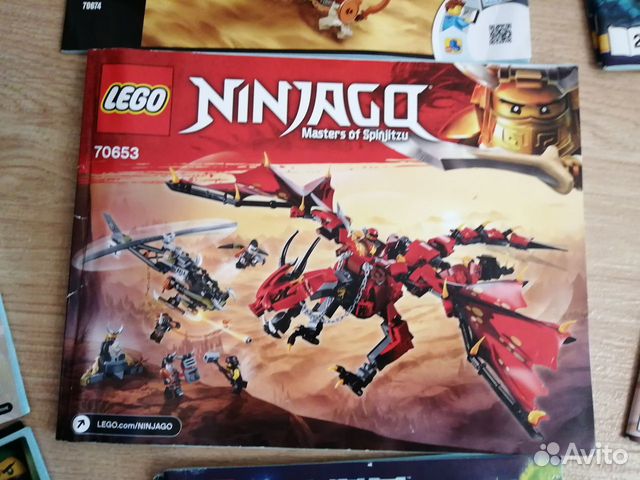 Lego ninjago наборы