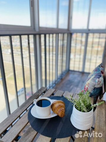 

Квартира-студия, 48 м², 2 кровати