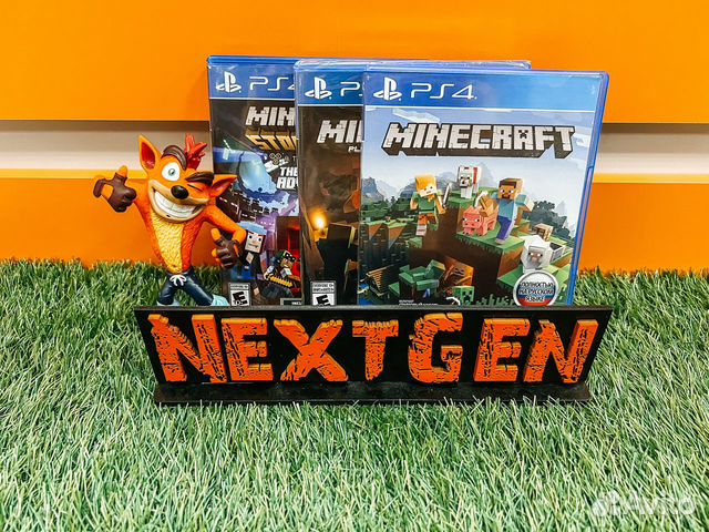 Minecraft PS4 Продажа/Прокат/Обмен