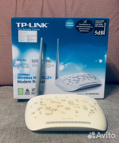 Adsl WI-FI роутер TP-link TD-W8951ND