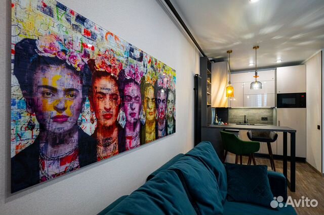 

1-к. квартира, 39 м², 2 кровати