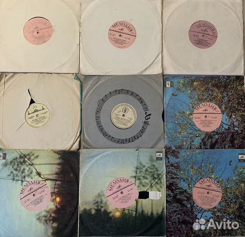 Виниловые пластинки СССР