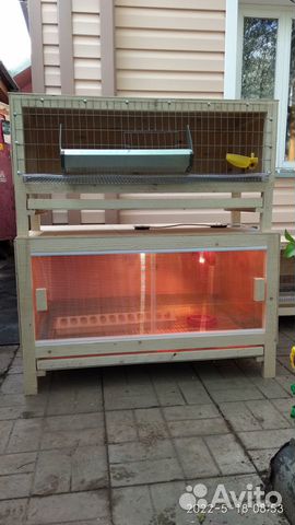 Клетка и брудер