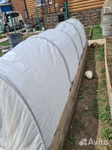 Парники с укрывным материалом