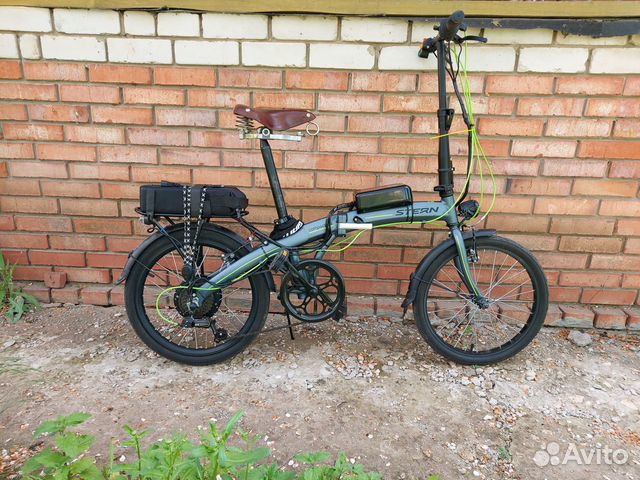 Складной электровелосипед