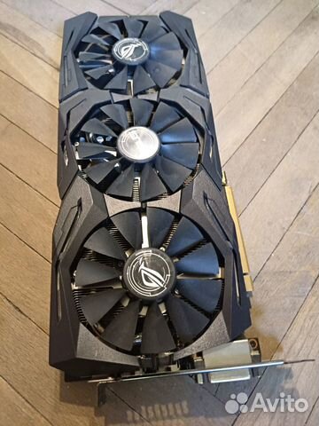 Видеокарта asus strix GTX1080 8G gaming