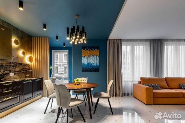 

Квартира-студия, 46,5 м², 2 кровати