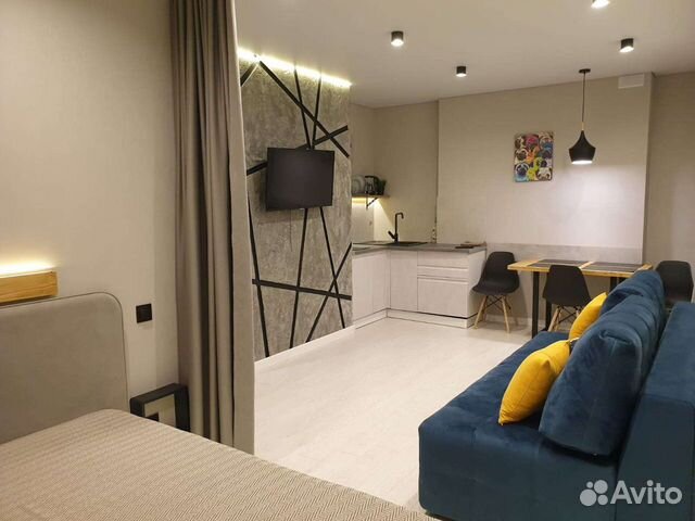 

Квартира-студия, 33 м², 2 кровати