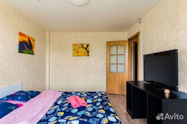 

1-к. квартира, 33 м², 2 кровати