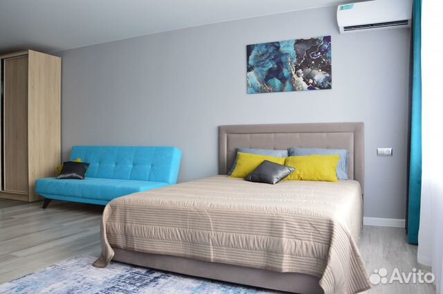 

Квартира-студия, 32 м², 2 кровати