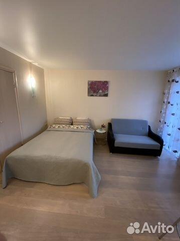 

Квартира-студия, 35 м², 2 кровати