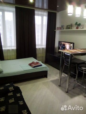 

Квартира-студия, 34 м², 2 кровати