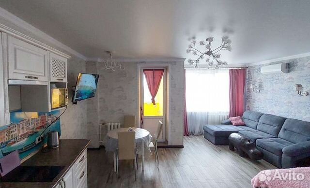 

Квартира-студия, 42 м², 2 кровати