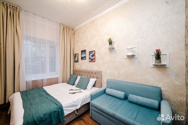 

1-к. квартира, 23 м², 2 кровати