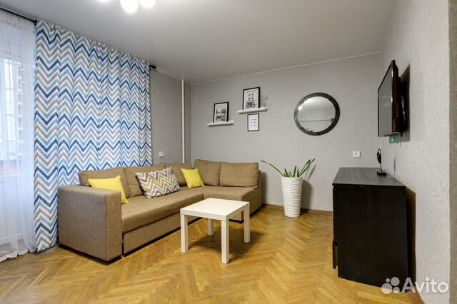 

1-к. квартира, 37 м², 2 кровати