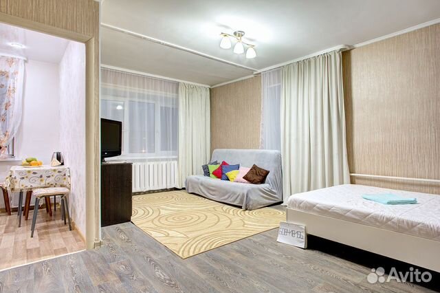 

1-к. квартира, 35 м², 3 кровати