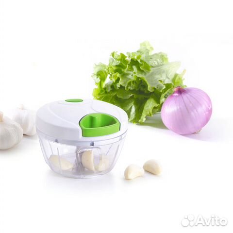 Мини-чопер пластик + нерж. сталь mayerboch